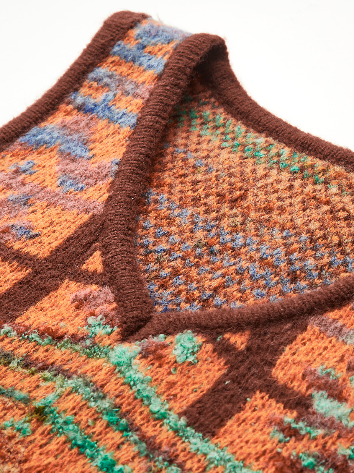 Boheme | Kuschelige Pullover-Weste mit V-Ausschnitt