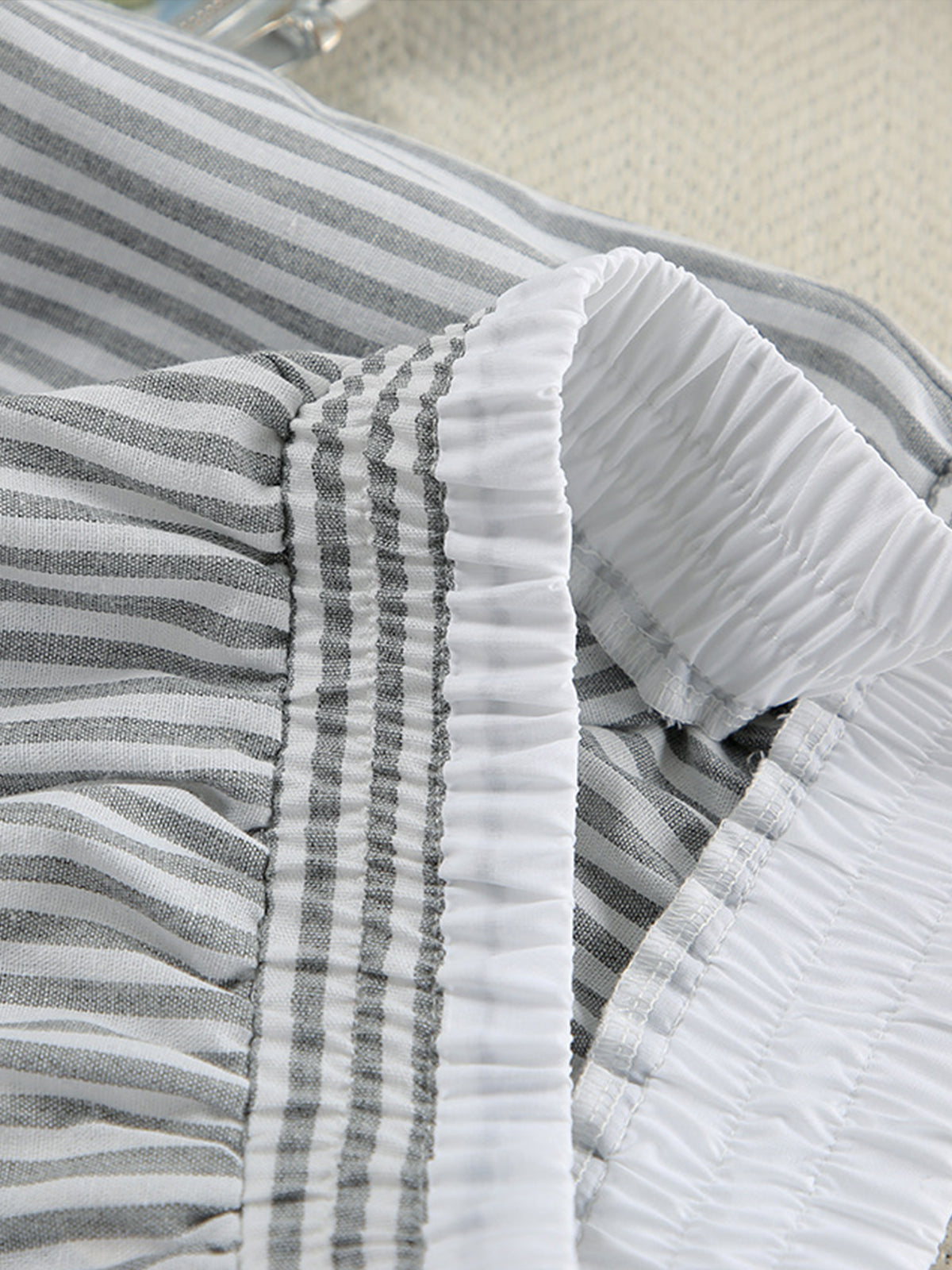 Emilia | Eleganter Hosenanzug mit Streifenmuster