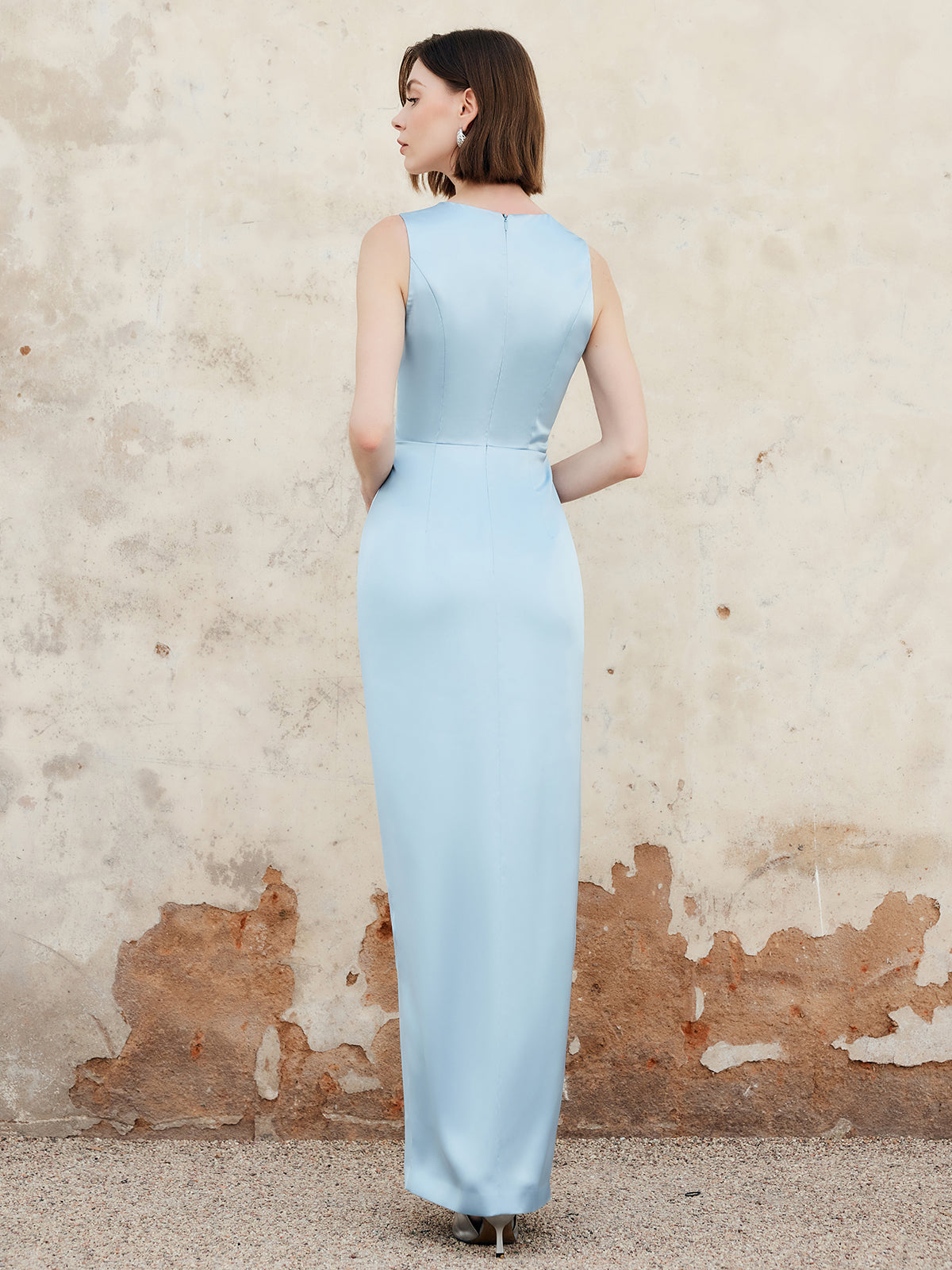 Clara | Elegantes Maxikleid mit Schlitz