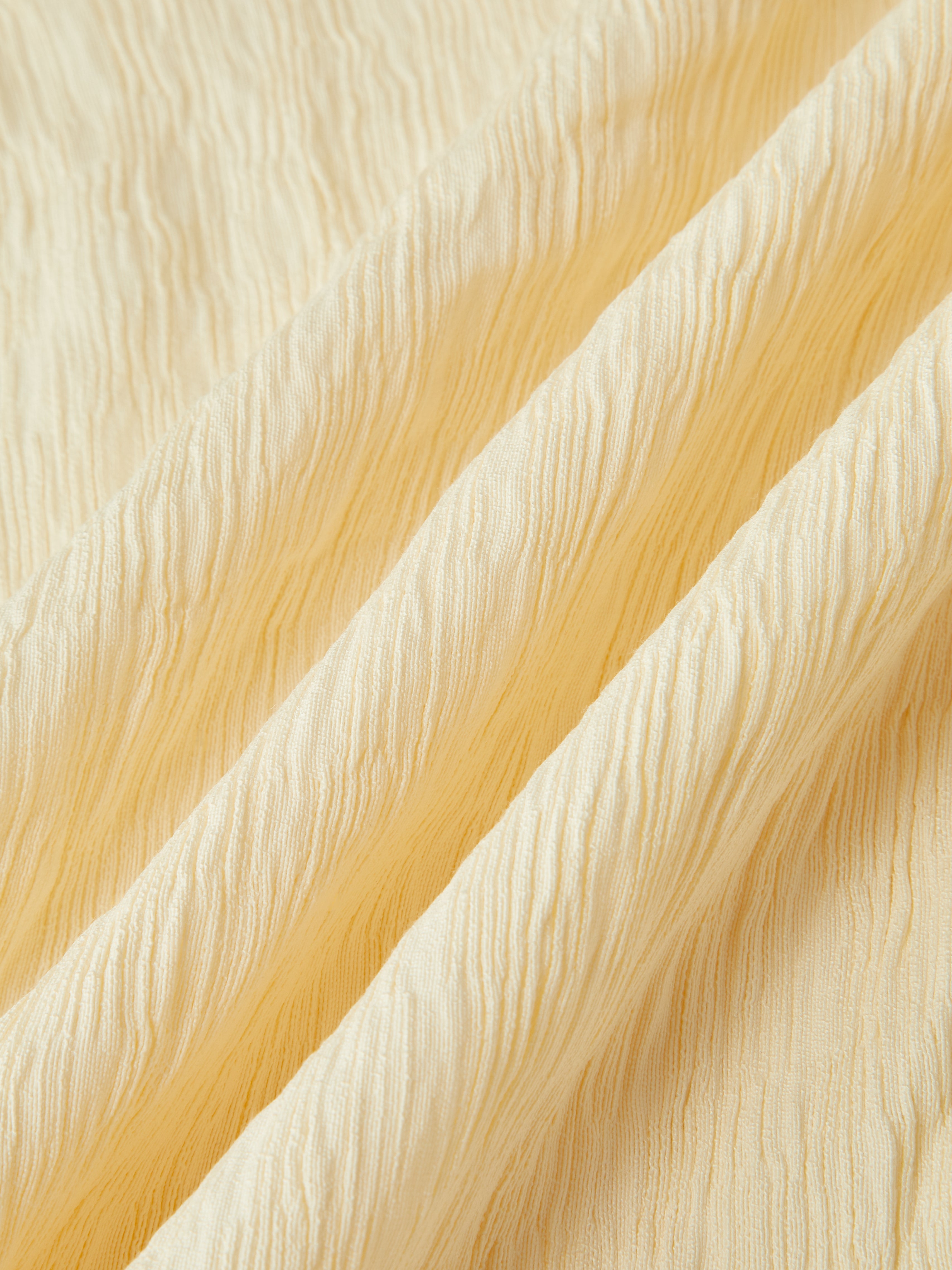 Clara | Boho-Kleid mit Laternenärmeln und langer Knopfleiste