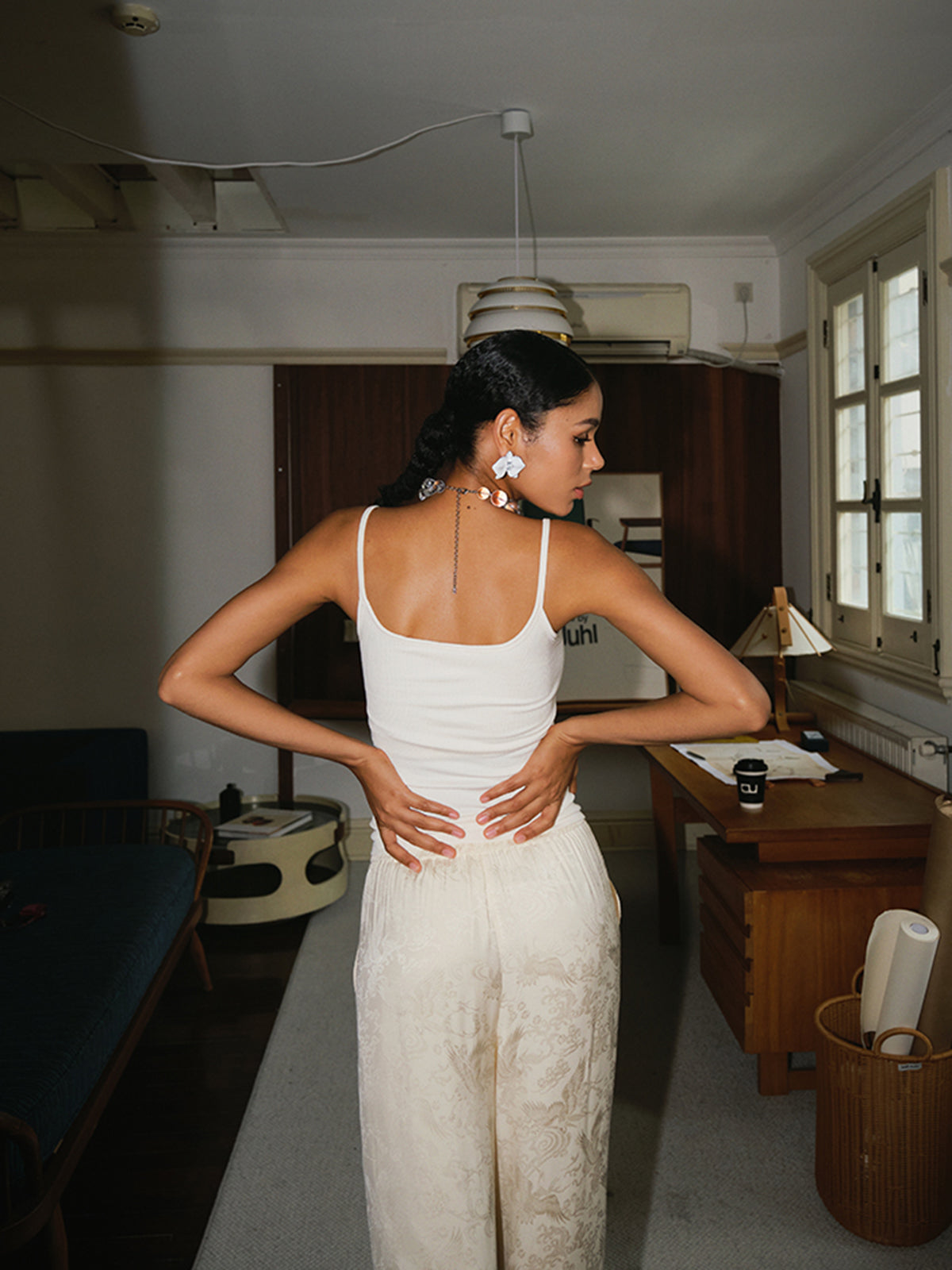 Mia | Cami Tank Top mit tiefem Ausschnitt