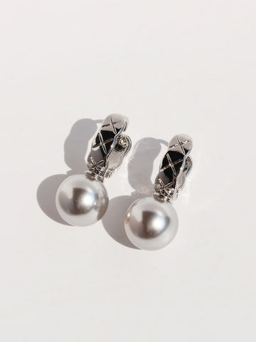 Clara | Rhombus U-förmige Ohrringe