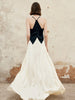 Charlotte | Elegantes Cutout-Maxikleid mit Farbblock-Design