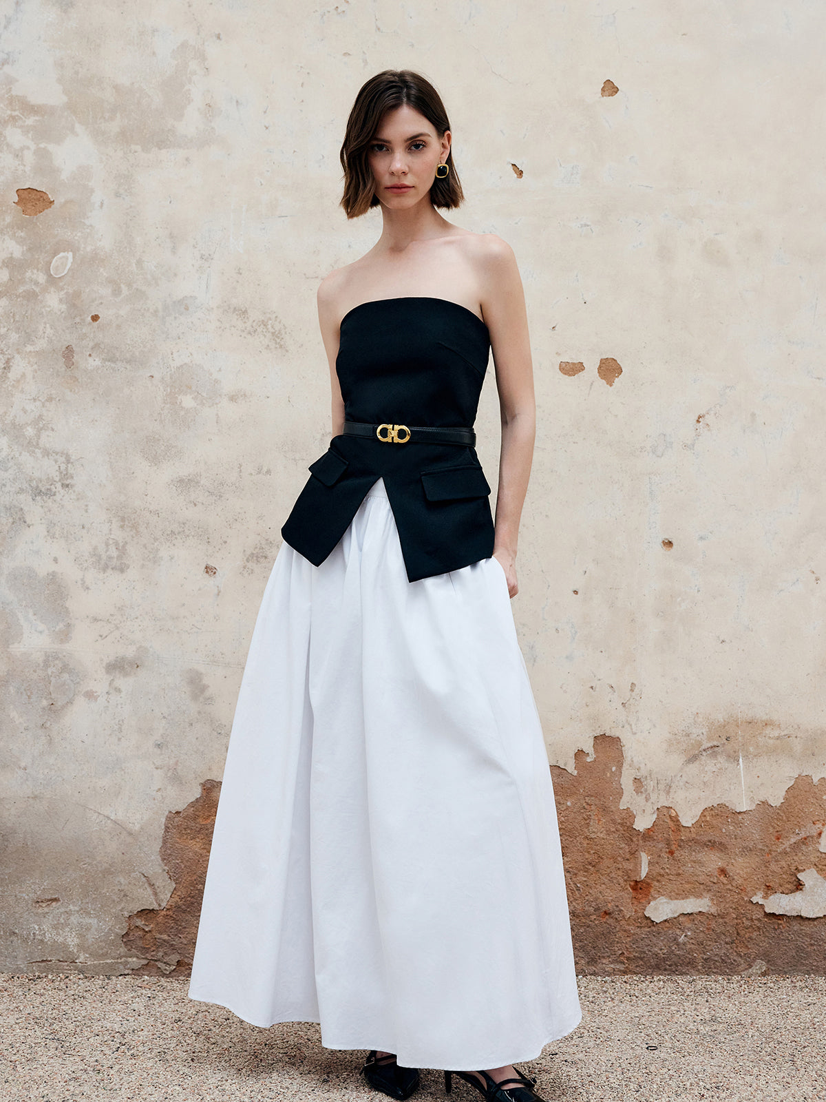 Sophie | Elegantes Tube Top ohne Gürtel