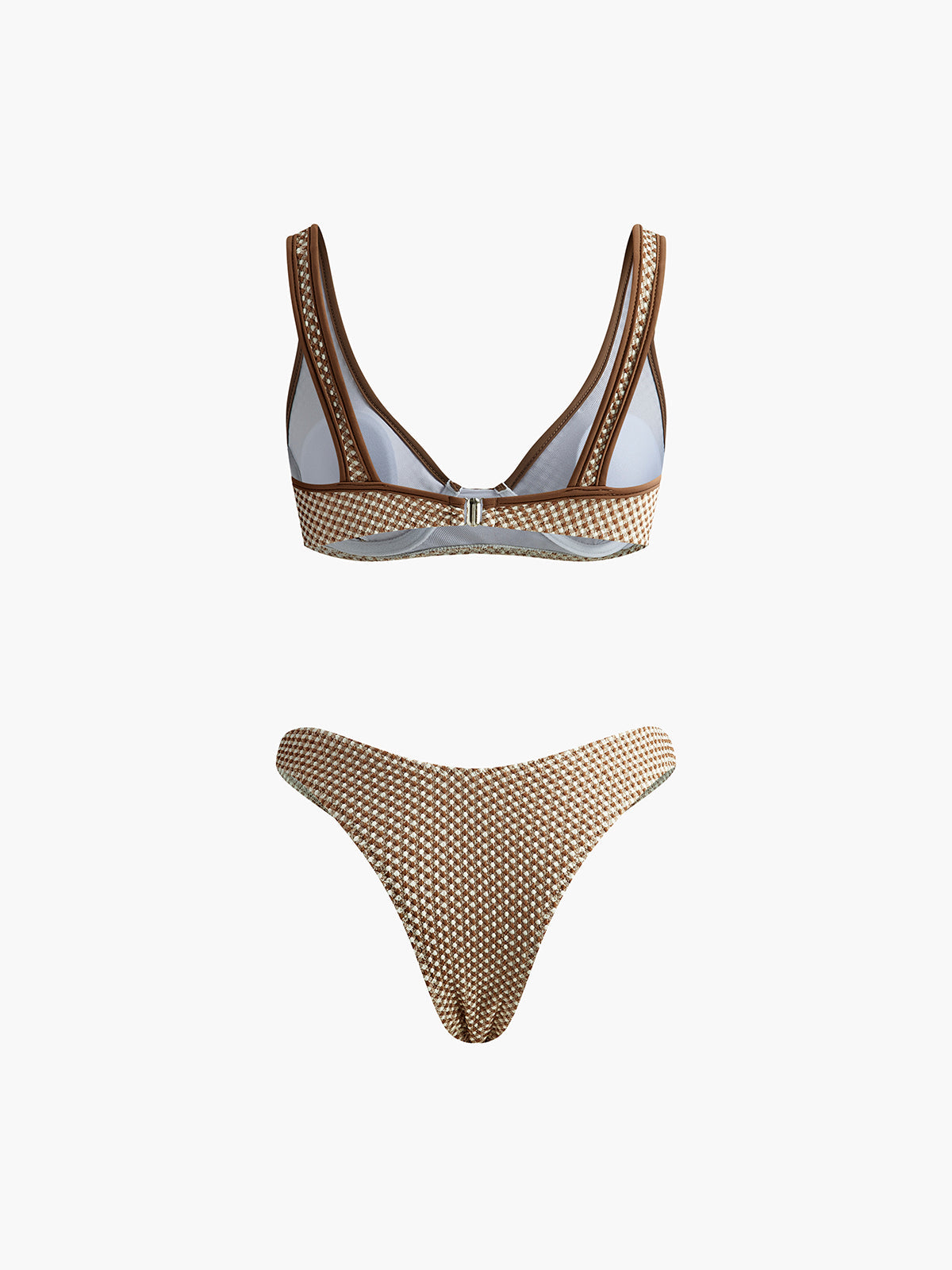 Sophie | Verführerisches Karomuster Bikini Set