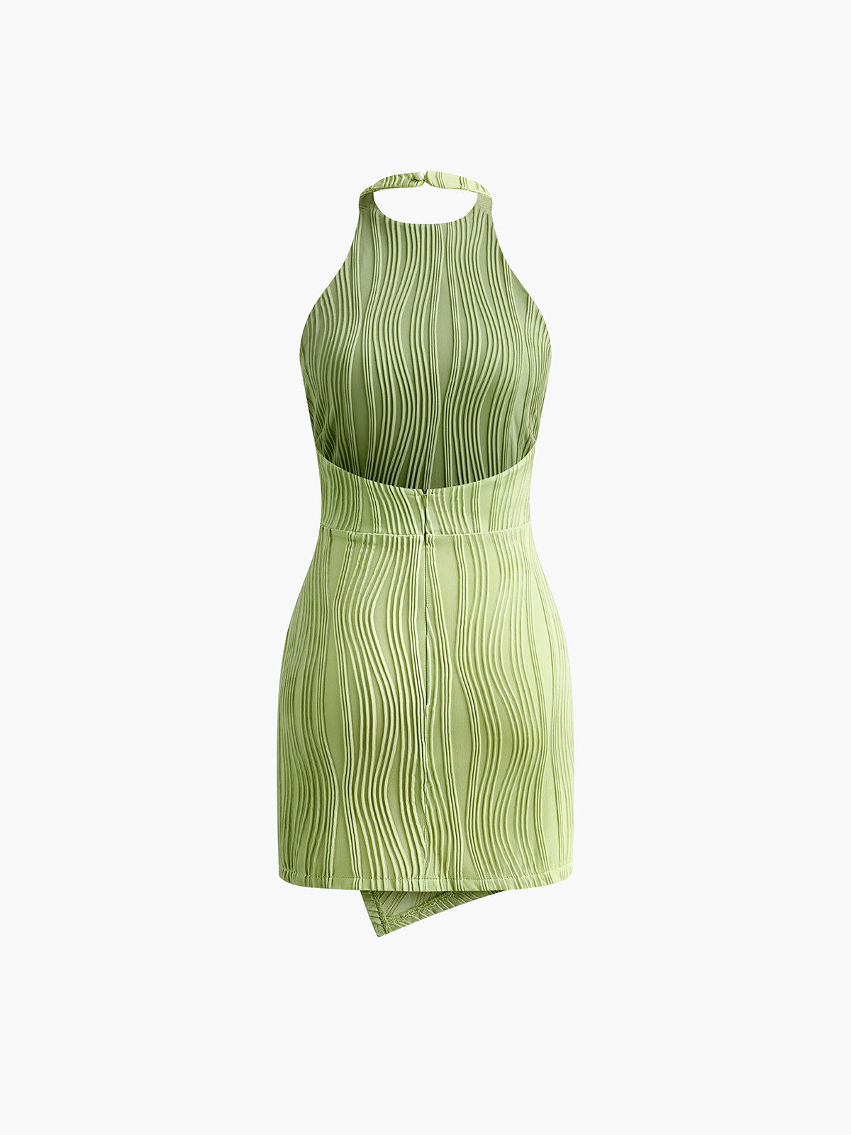 Emma | Rückenausgeschnittenes Kurzkleid mit Struktur