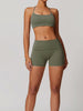 Clara | Halter Skinny Shorts Set mit schnelltrocknendem Material