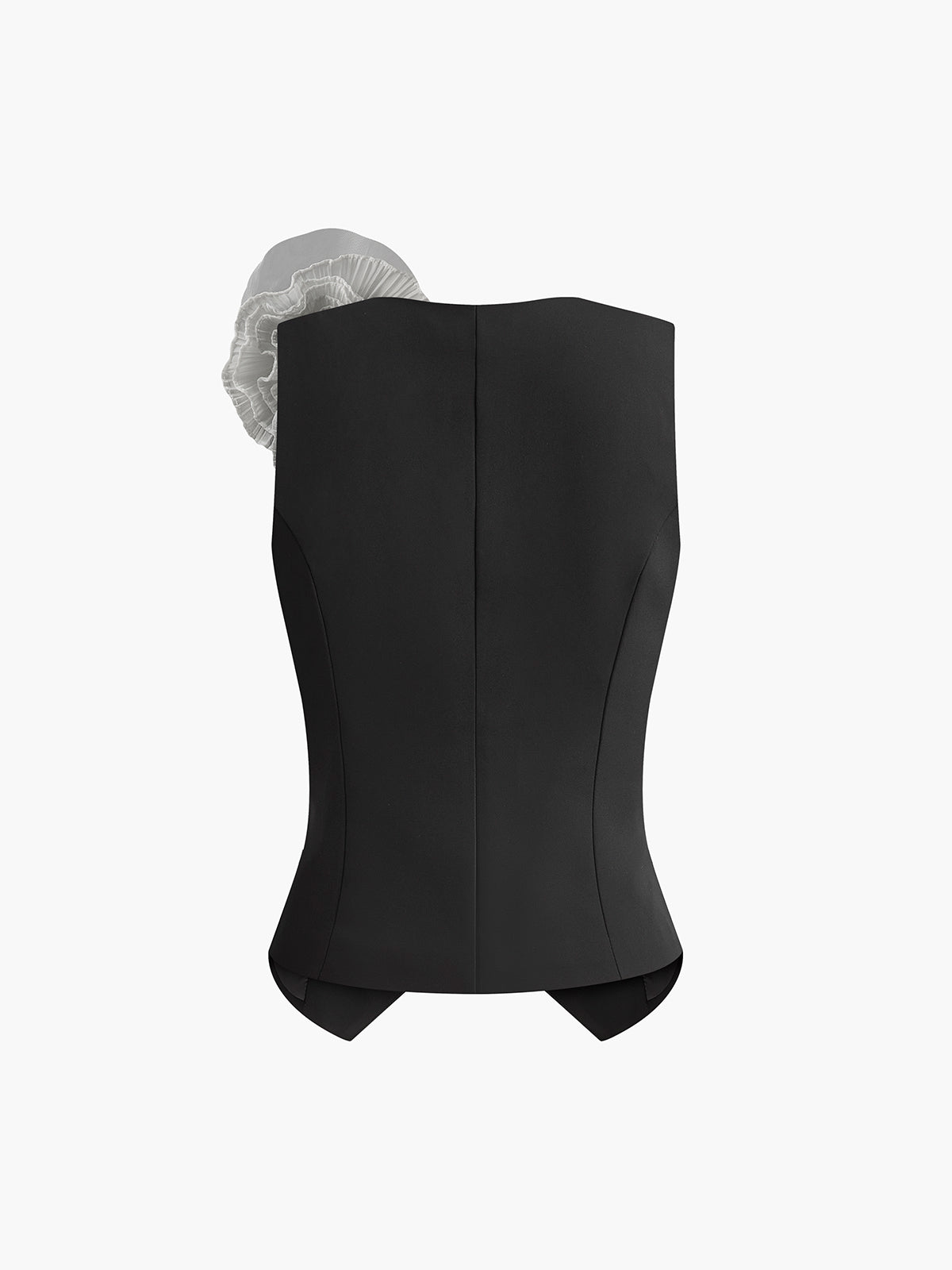 Clara | Elegante 3D Blumenknopf-Weste