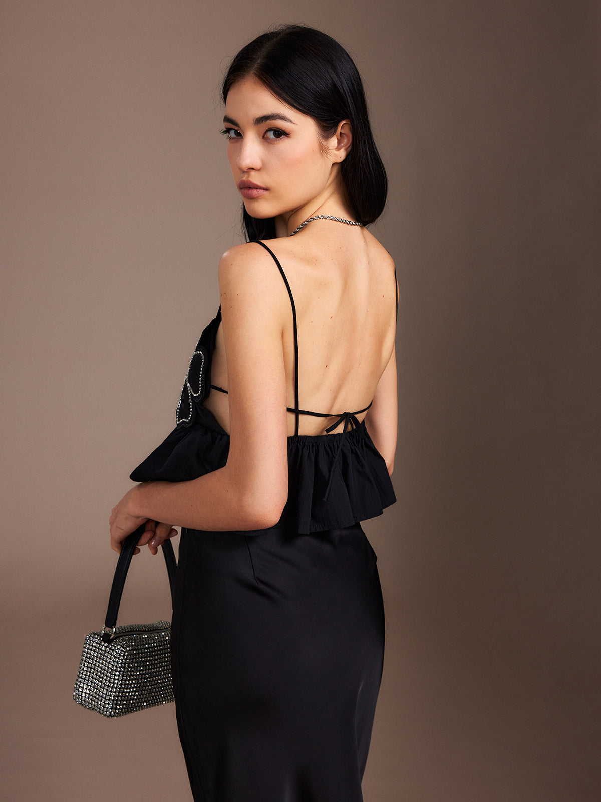 Laura | Rüschen-Cami-Top mit Blumenmuster