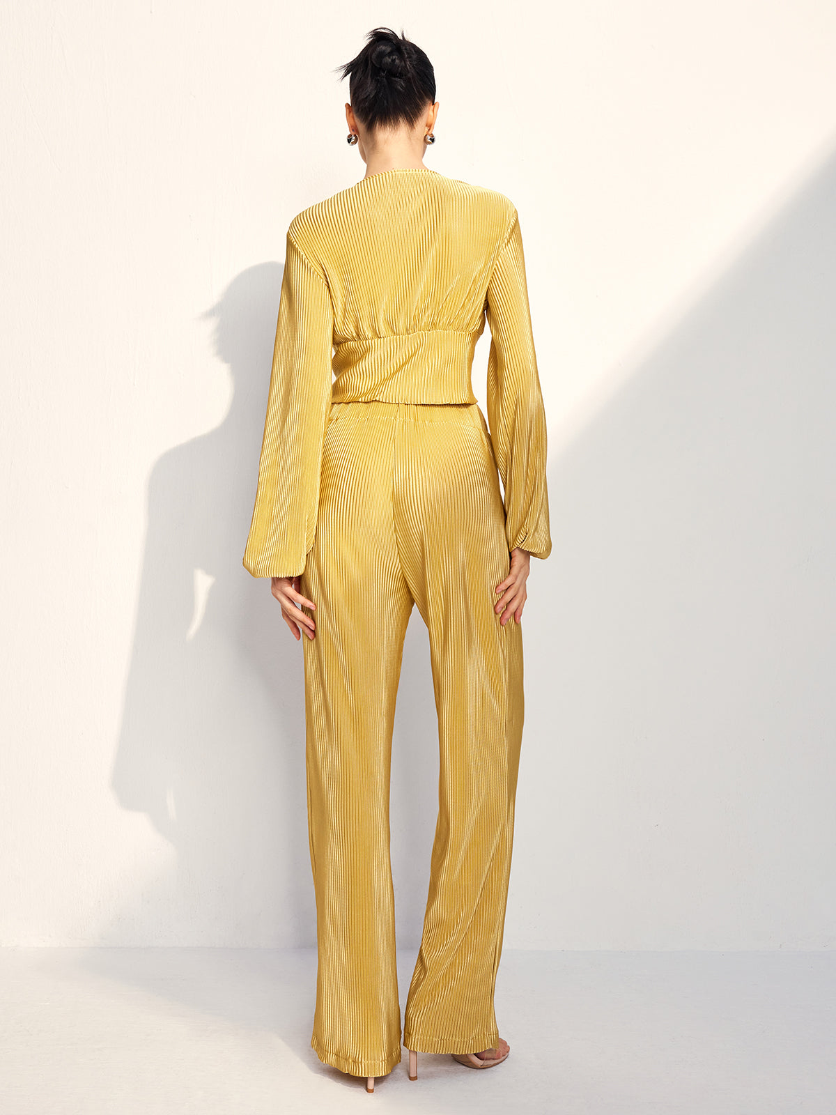 Max | Kordelzug-Hosen-Set mit Puffärmeln