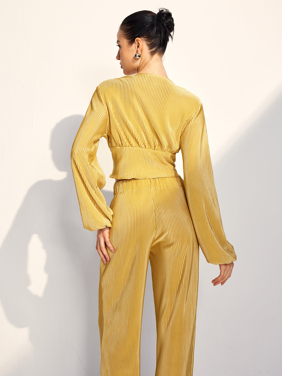 Max | Kordelzug-Hosen-Set mit Puffärmeln