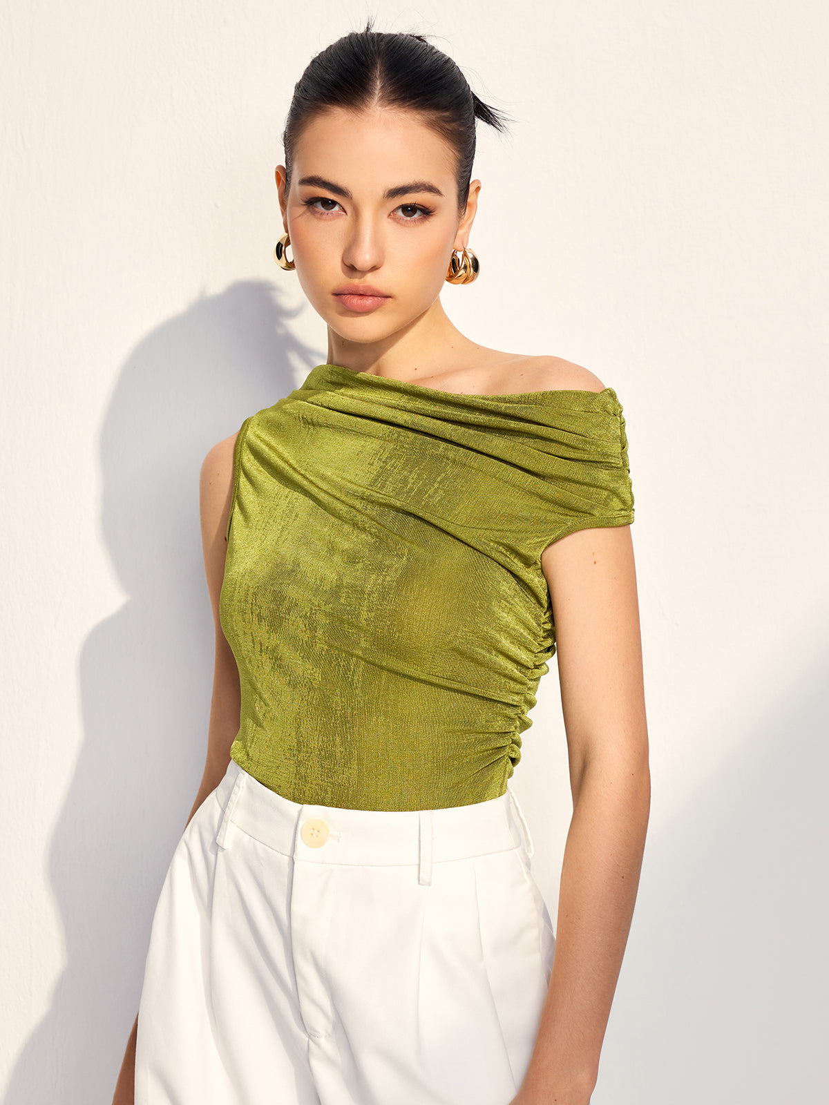 Leonie | Stylisches Kalt-Schulter Tanktop