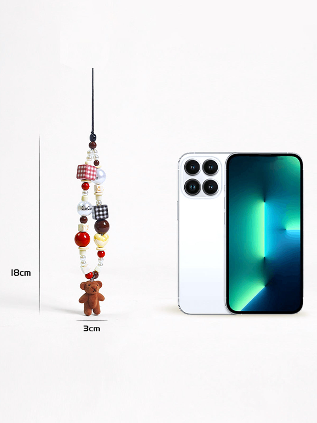 Max | Verspieltes Bärchen-Lanyard für Handys