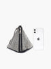 Bianca | Funkelnde Kristalltriangle Mini Tasche