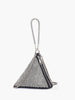 Bianca | Funkelnde Kristalltriangle Mini Tasche