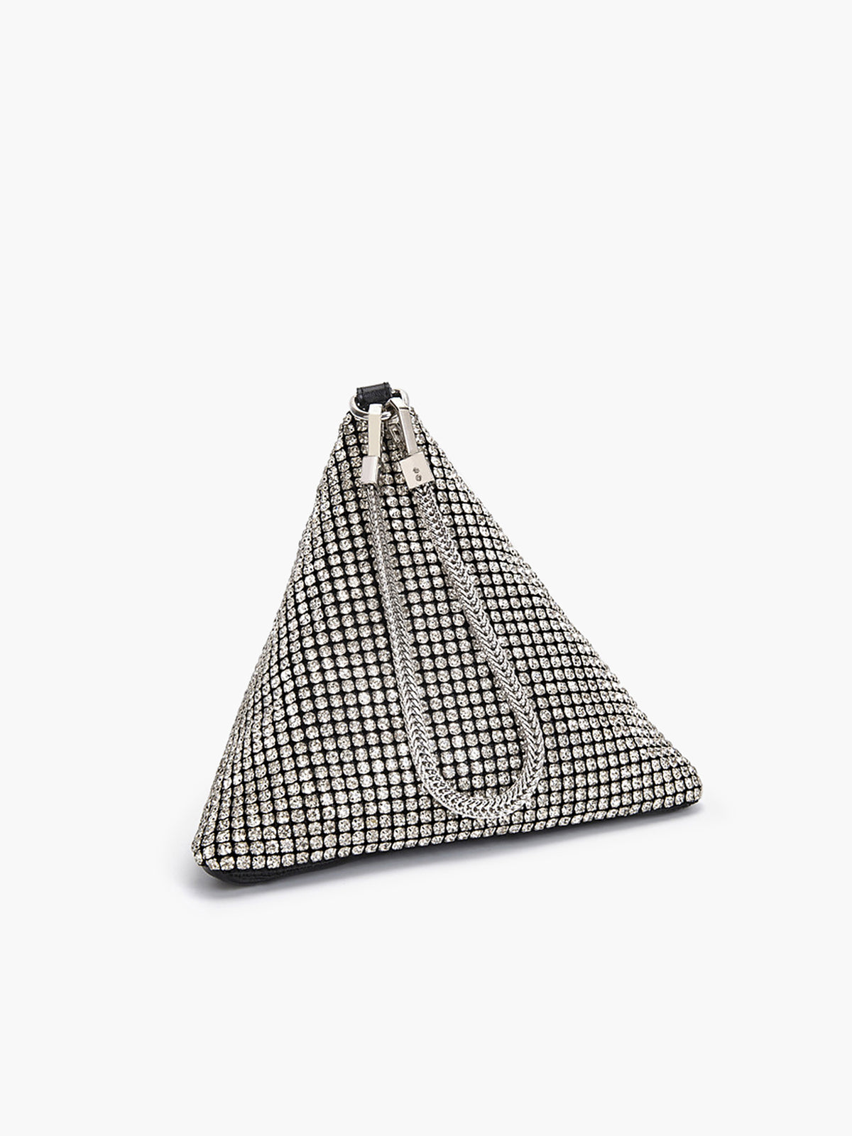 Bianca | Funkelnde Kristalltriangle Mini Tasche