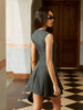 Anna | Elegantes V-Ausschnitt Korsett-Kleid