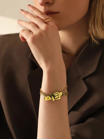 Jonas | Stilvolles Triple Chain Armband