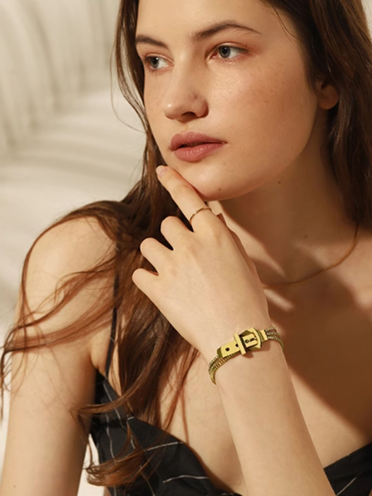 Jonas | Stilvolles Triple Chain Armband