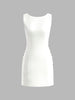 Clara | Ärmeloses O-Ring Cutout Kleid