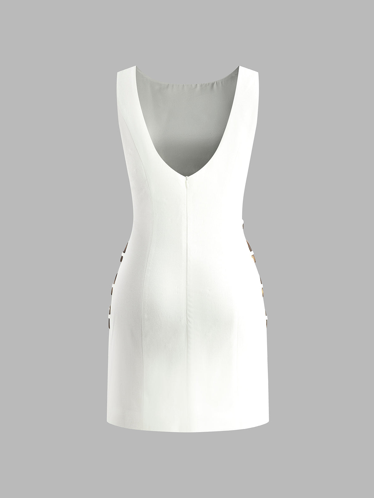 Clara | Ärmeloses O-Ring Cutout Kleid