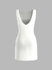 Clara | Ärmeloses O-Ring Cutout Kleid