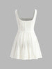 Carina | Romantisches Sommerkleid mit quadratischem Ausschnitt