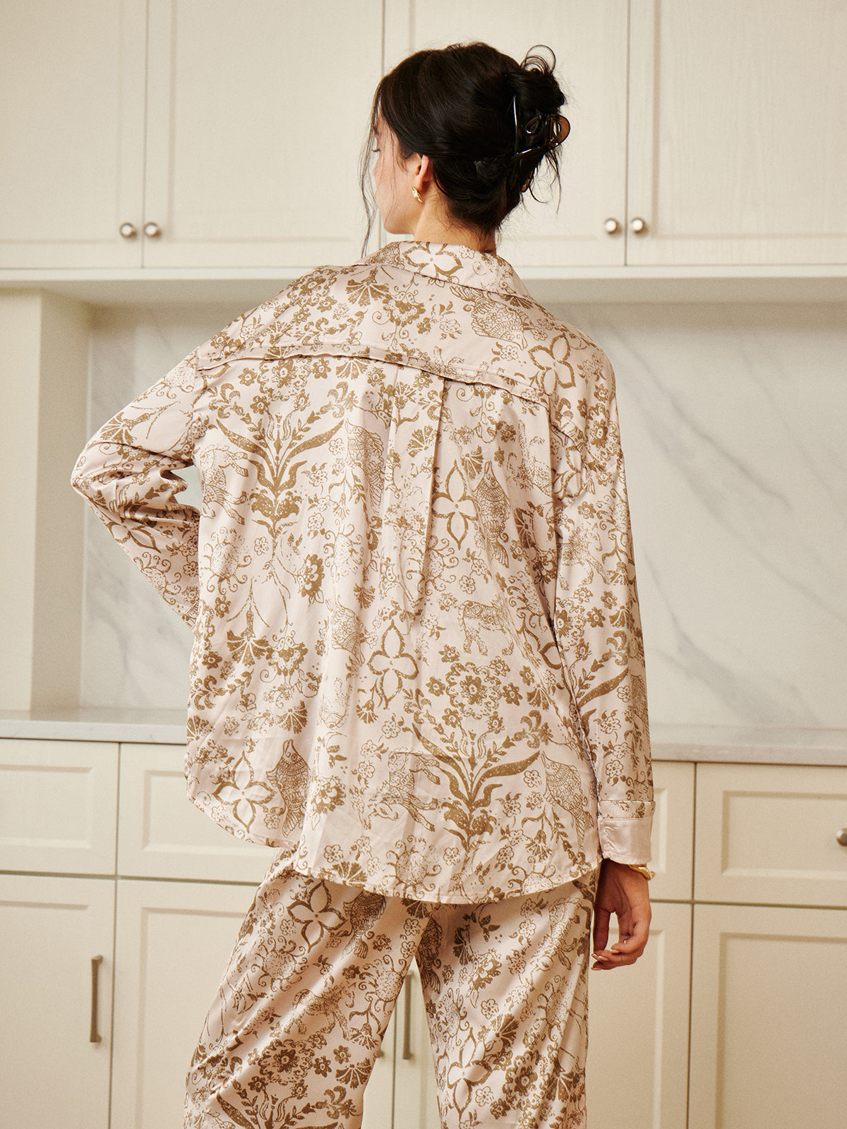 Mia | Florales Schlafanzug-Set