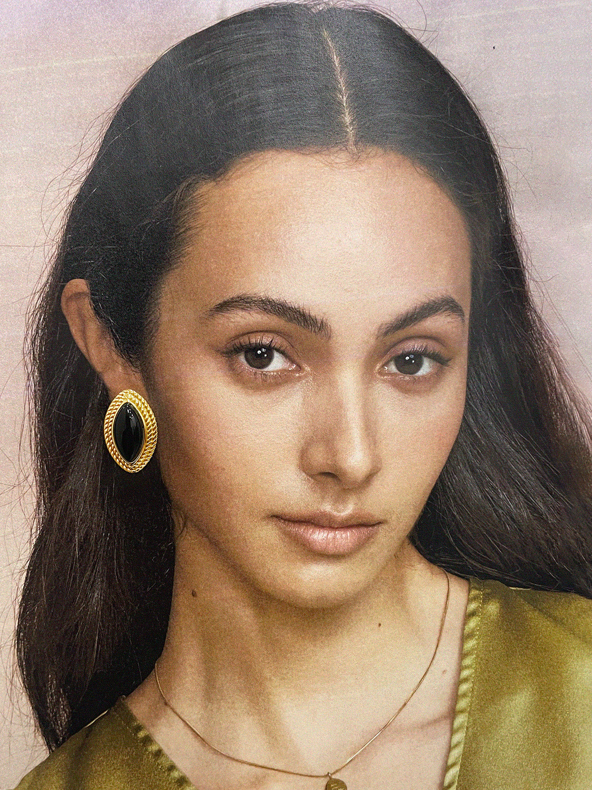 Clara | Elegante Ohrringe mit schwarzem Achat