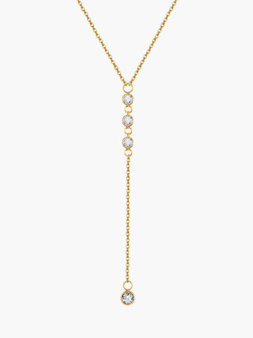 Nora | Elegantes Liana Halsband mit Rhinestones