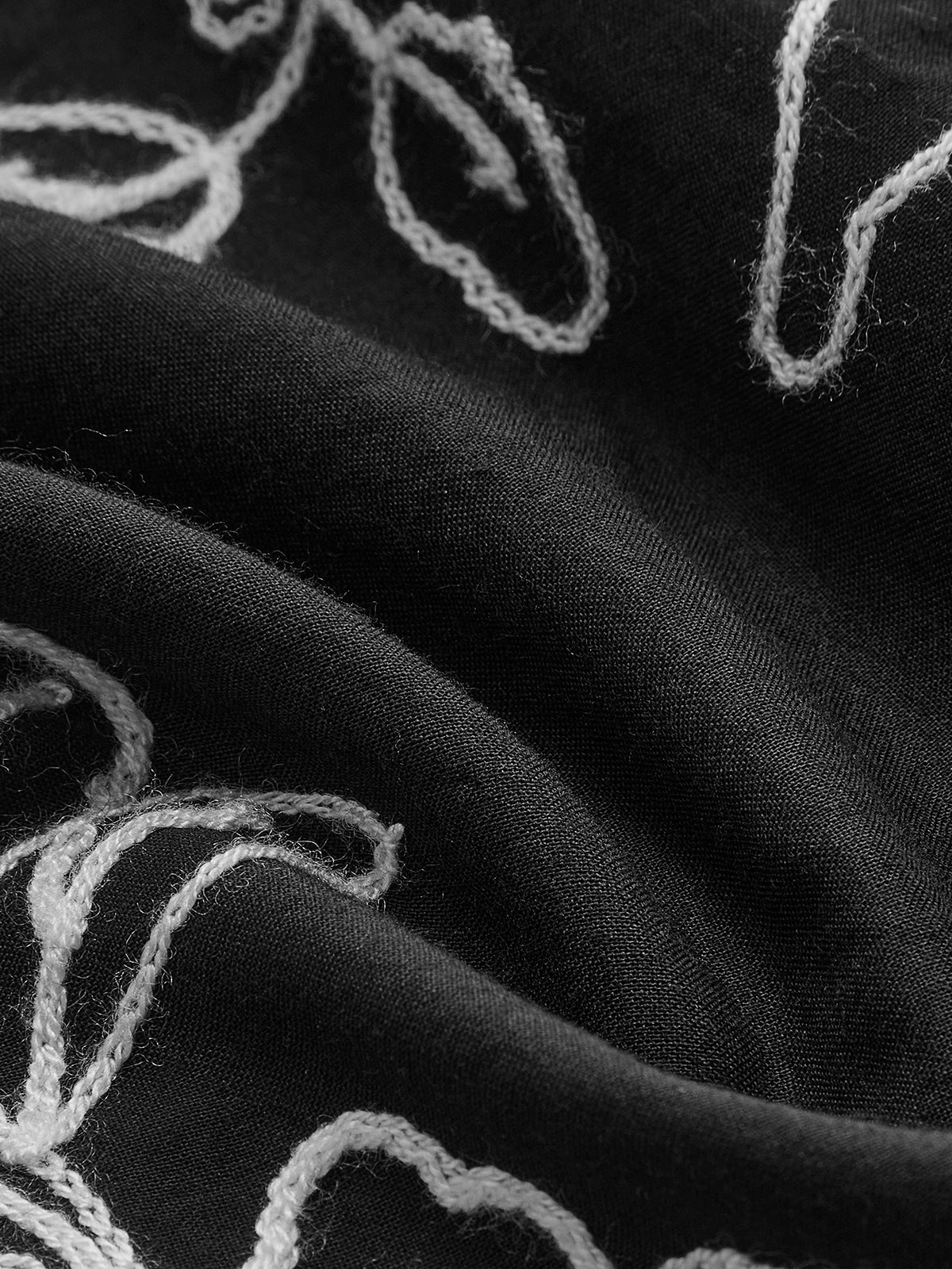 Clara | Vintage Baumwoll-Jacquard Kleid