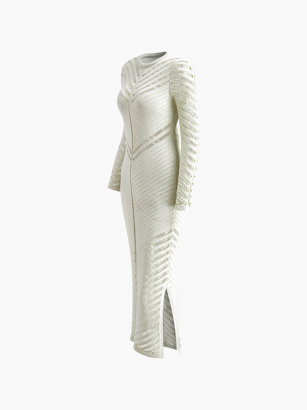 Clara | Cutout Langarm-Strickkleid