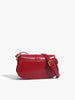 Elegante Begleiterin | Glänzende Crossbody Bag mit Soft Buckle