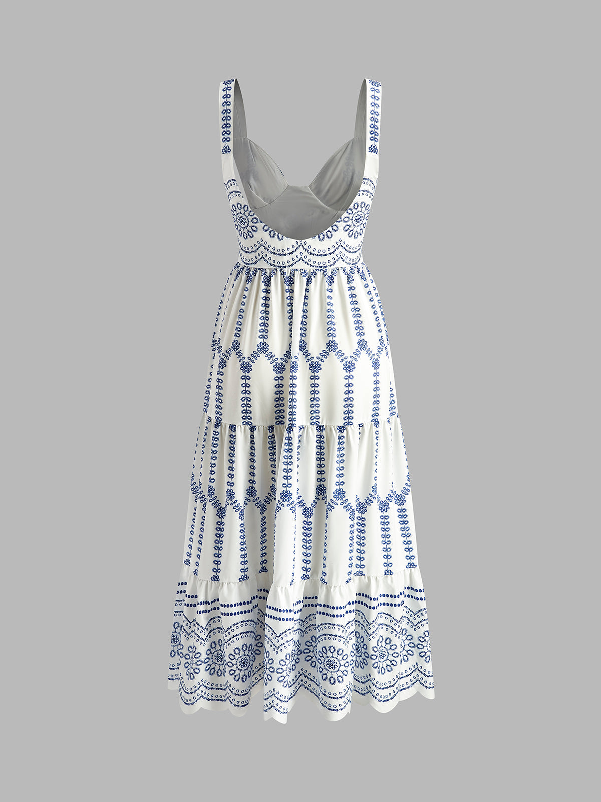 Lara | Boho Maxi Tank-Kleid mit trendigem Druck