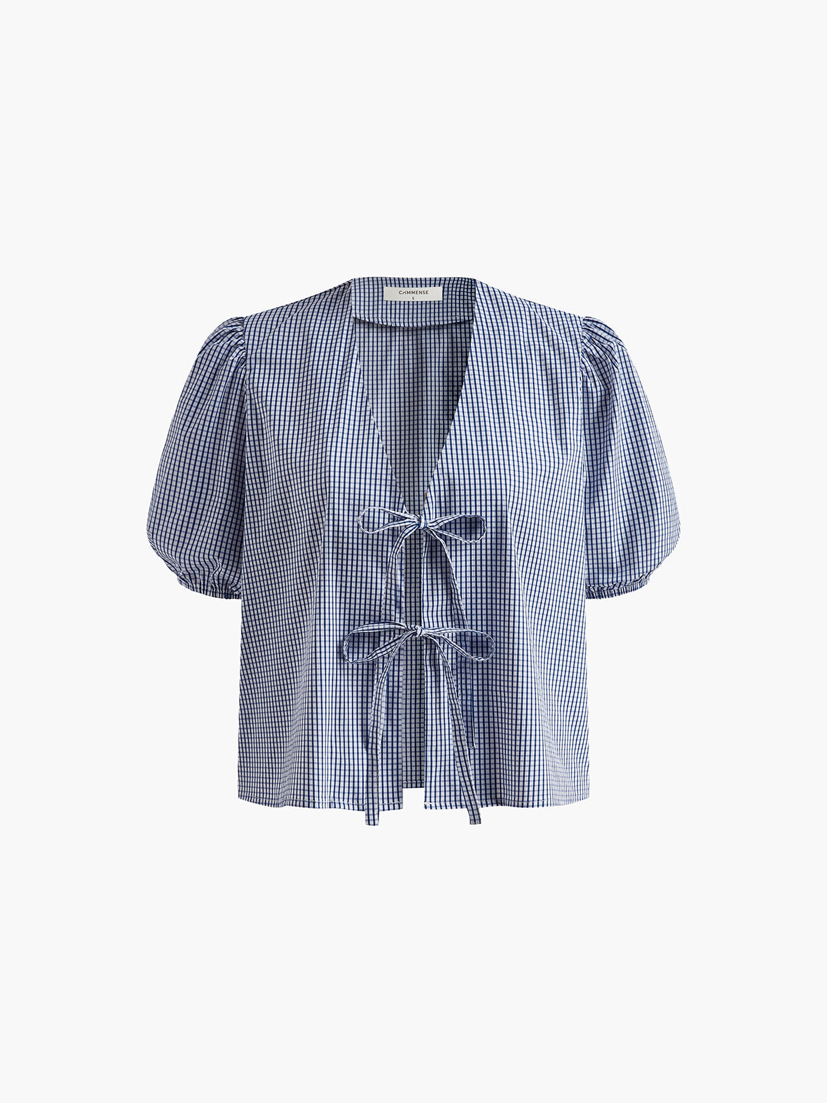 Kati | Karierte Schnürshorts-Set