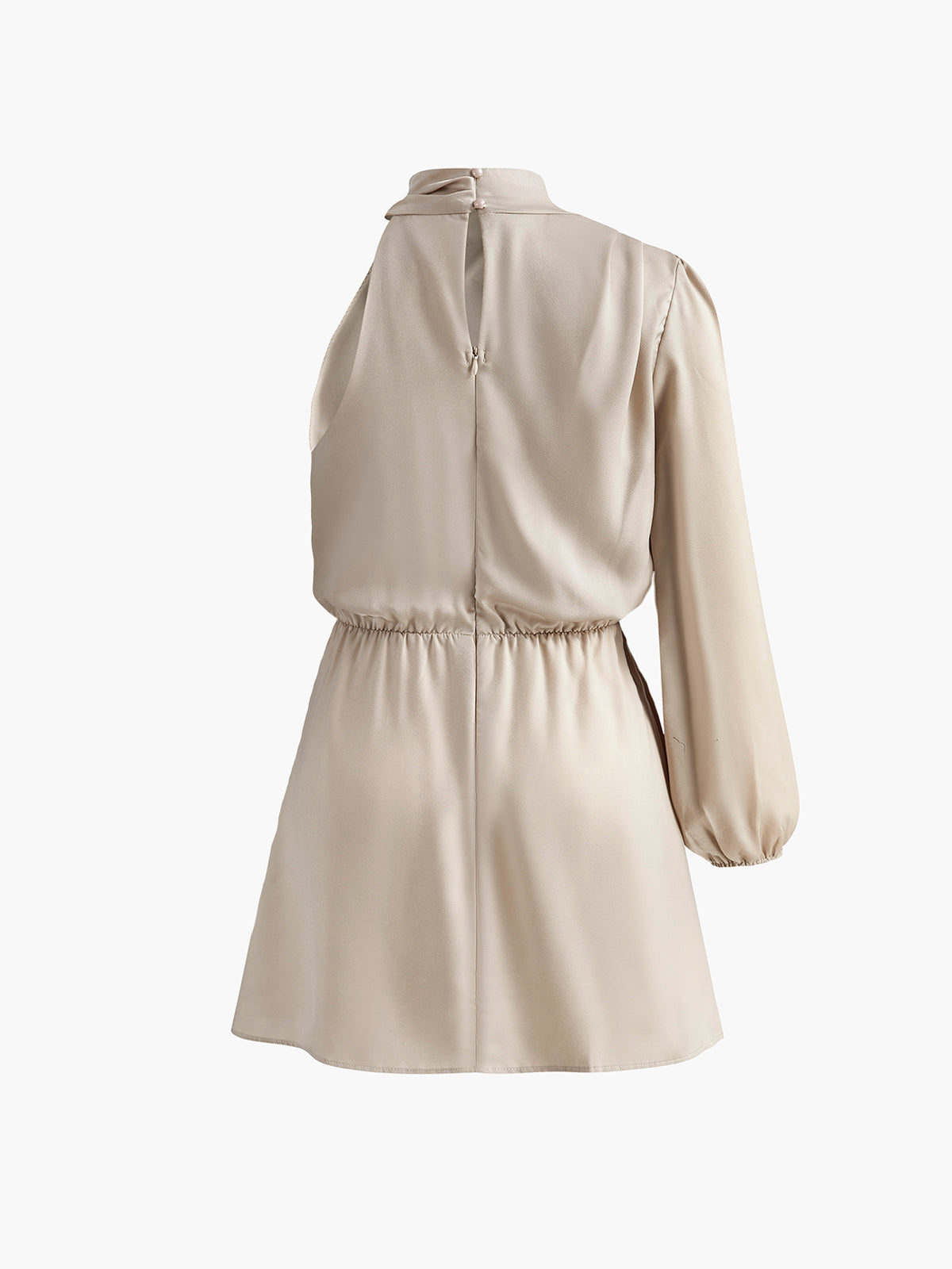 Clara | Asymmetrisches Faltenkleid