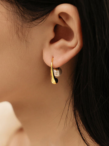 Lena | Laternenförmige Perlenohrringe