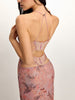 Carla | Elegantes rückenfreies Mesh-Cami-Kleid