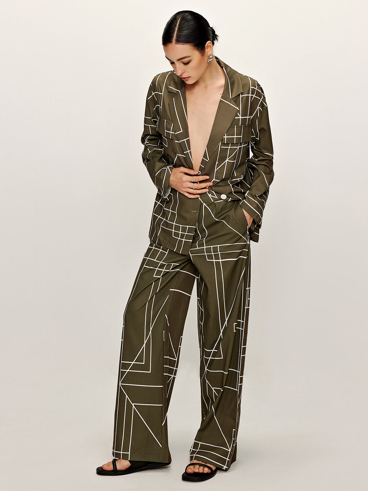 Johannes | Lässiges bedrucktes Revershemd