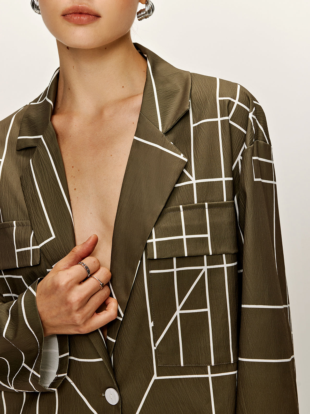 Johannes | Lässiges bedrucktes Revershemd