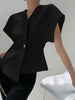 Clara | Elegante V-Ausschnitt Bluse