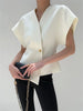 Clara | Elegante V-Ausschnitt Bluse