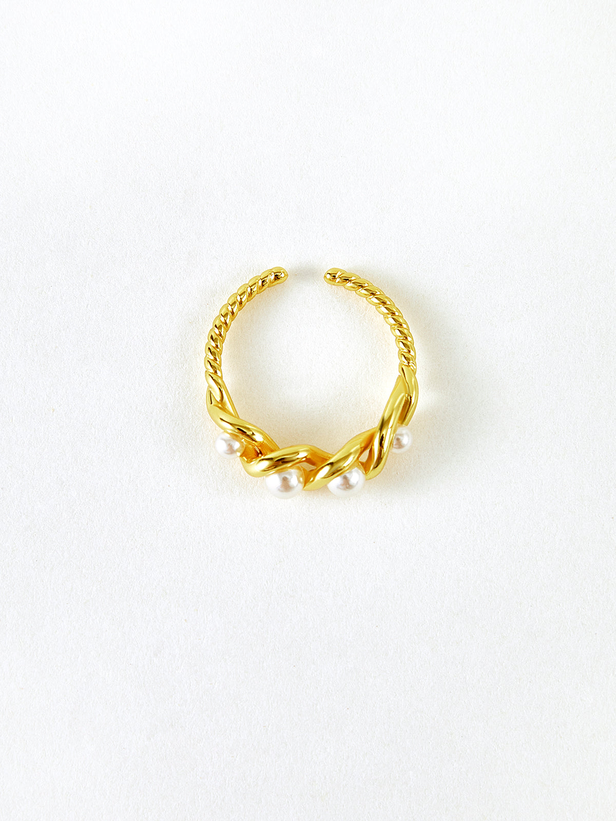 Emilia | Eleganter Perlenschmuck-Ring