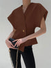 Clara | Elegante V-Ausschnitt Bluse