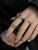 Clara | 3-teiliges Offenes Hoop-Ringe Set