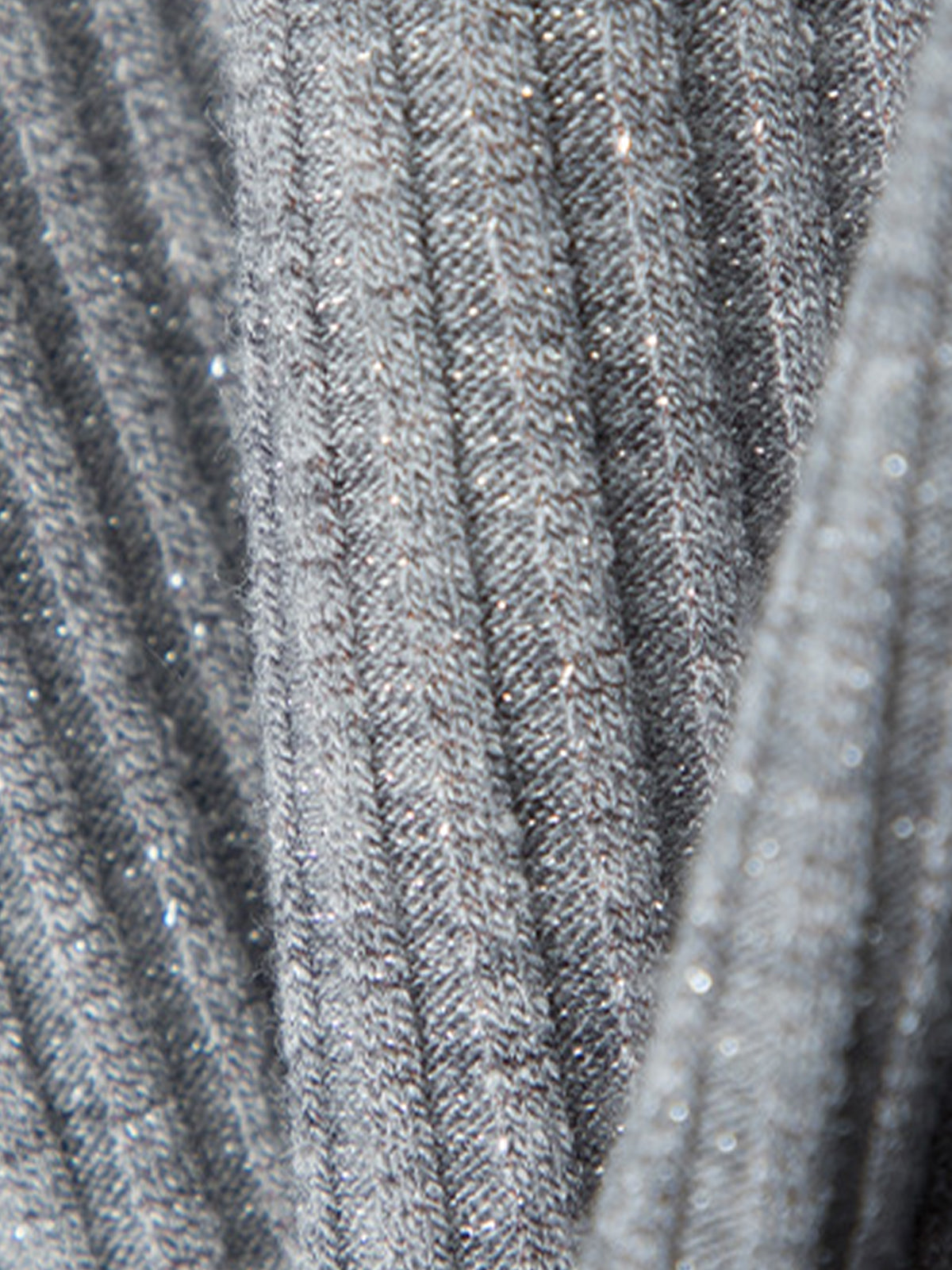 Clara | Elegante, gerippte Bluse mit Spitze