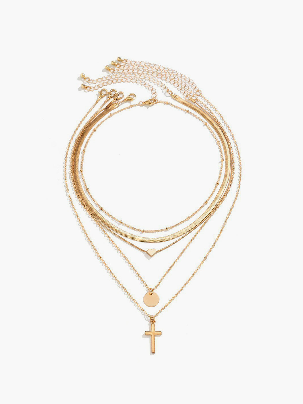 Lisa | Mehrlagige Anhänger-Kette