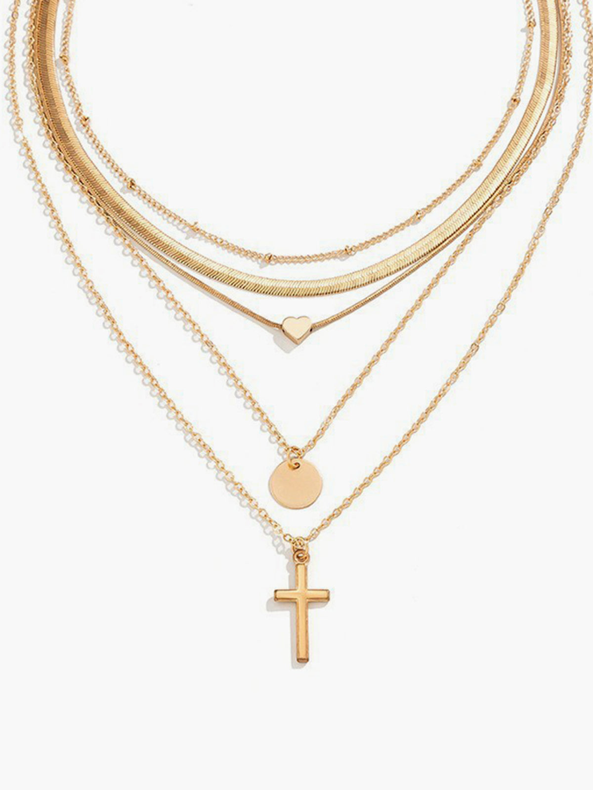 Lisa | Mehrlagige Anhänger-Kette