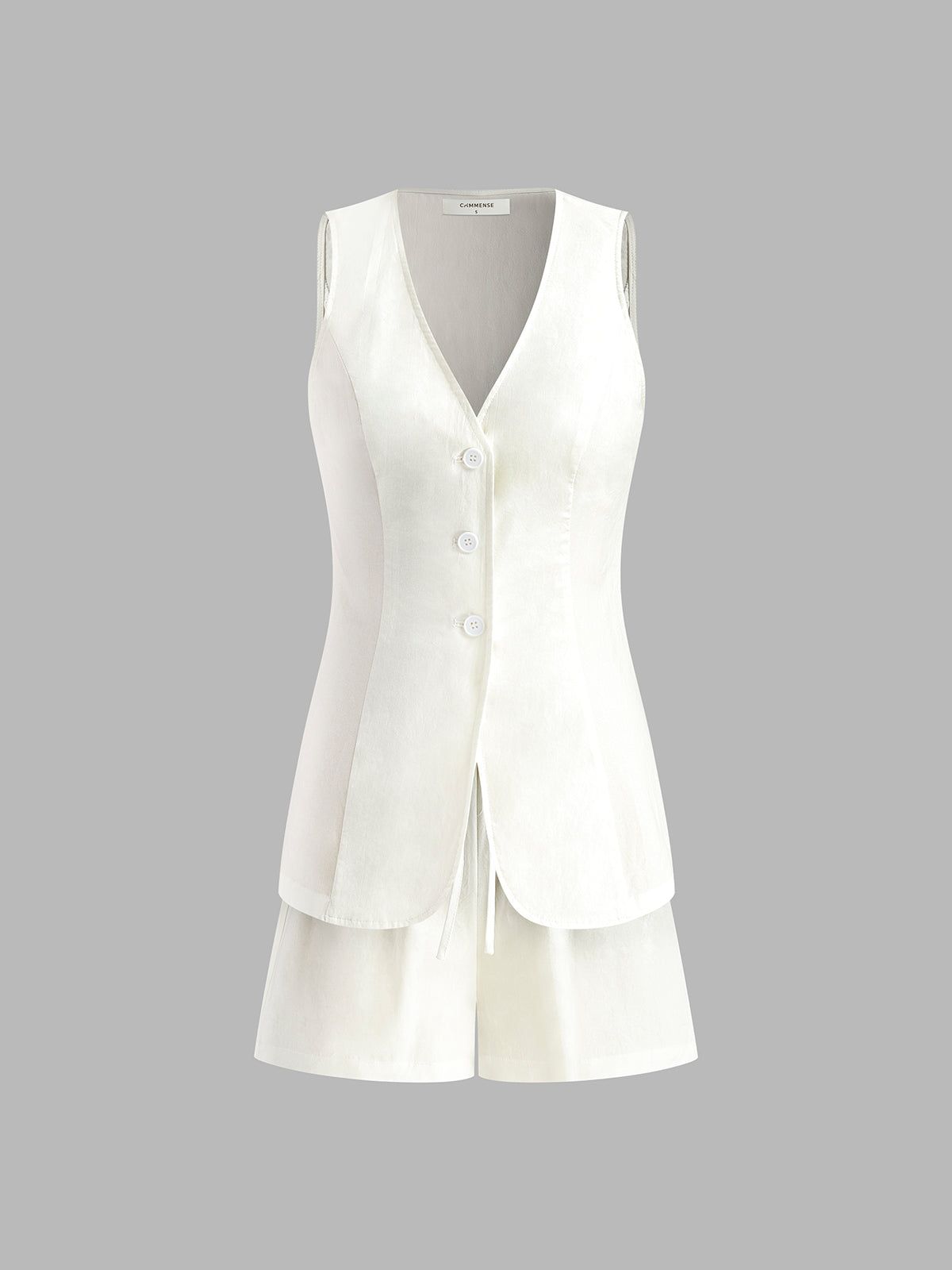 Max | Lässiges Shorts-Set mit Kordelzug und Split-Design