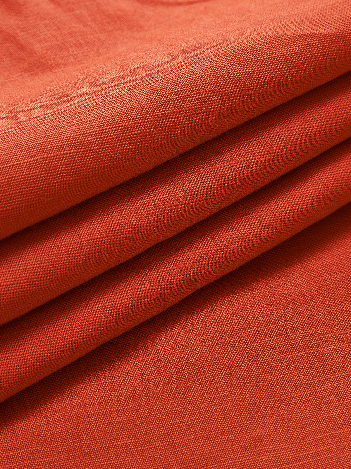 Lena | Kurzes V-Ausschnitt Kleid aus Baumwolle und Leinen